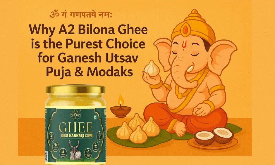 Why PURO MILES A2 Bilona Ghee is Sacred for Ganesha Blessings