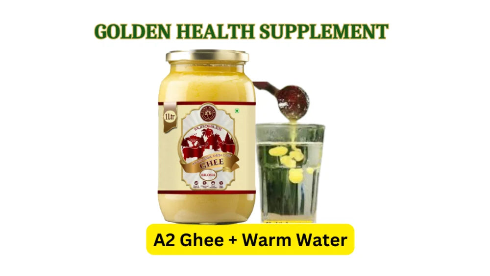 The Surprising Benefits of Warm Water with A2 Bilona Ghee