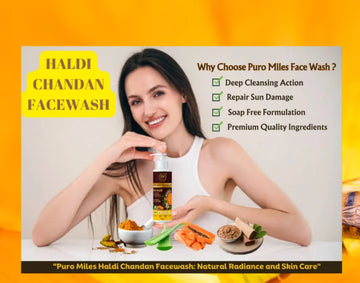 Unlock Radiant Skin with Handcrafted Haldi Chandan Facewash