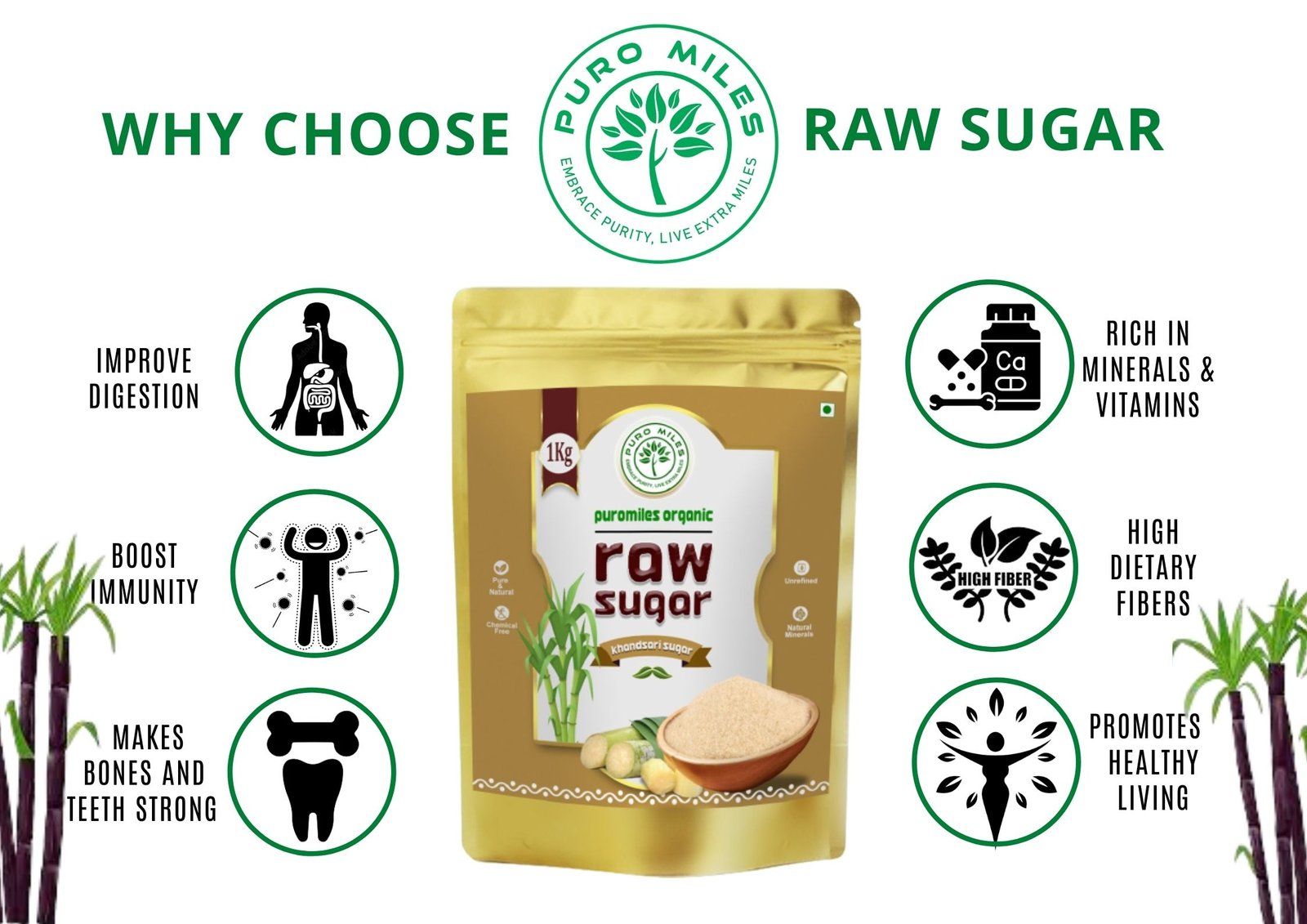 Organic Raw Sugar (Desi Khand)