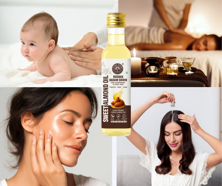 Sweet Almond Oil ( Roghan Badam Shirin)
