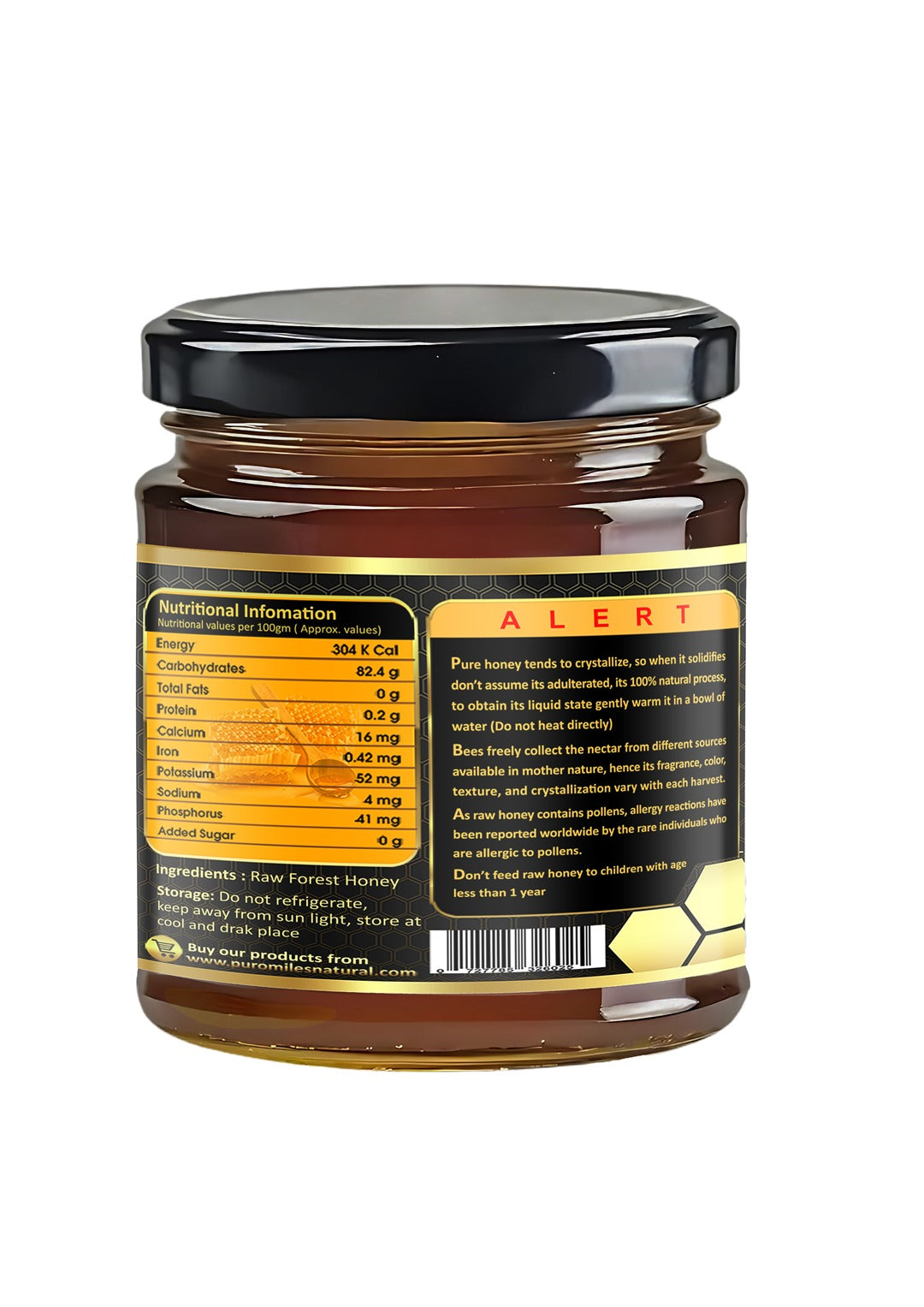 Multifloral Raw Honey