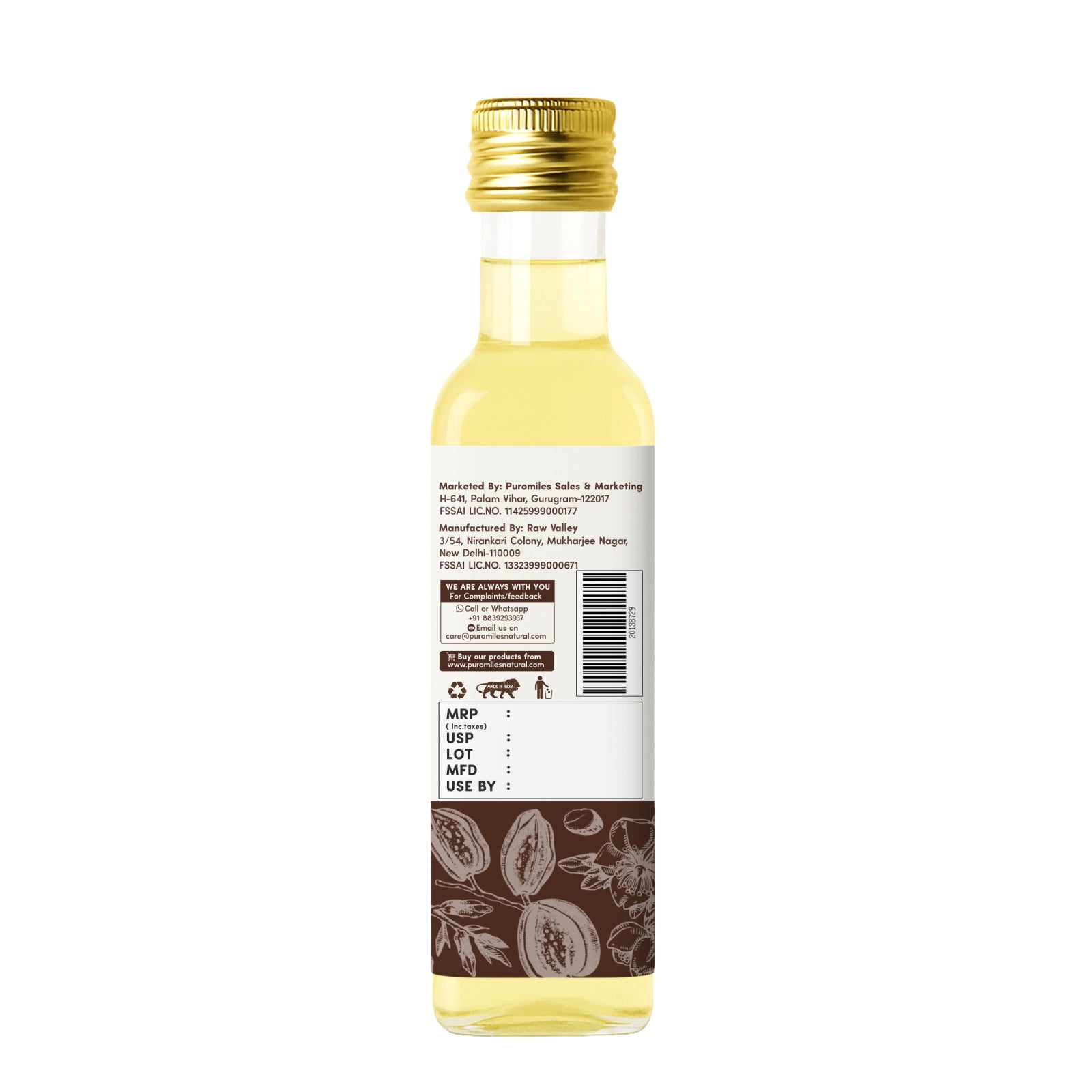 Sweet Almond Oil ( Roghan Badam Shirin)
