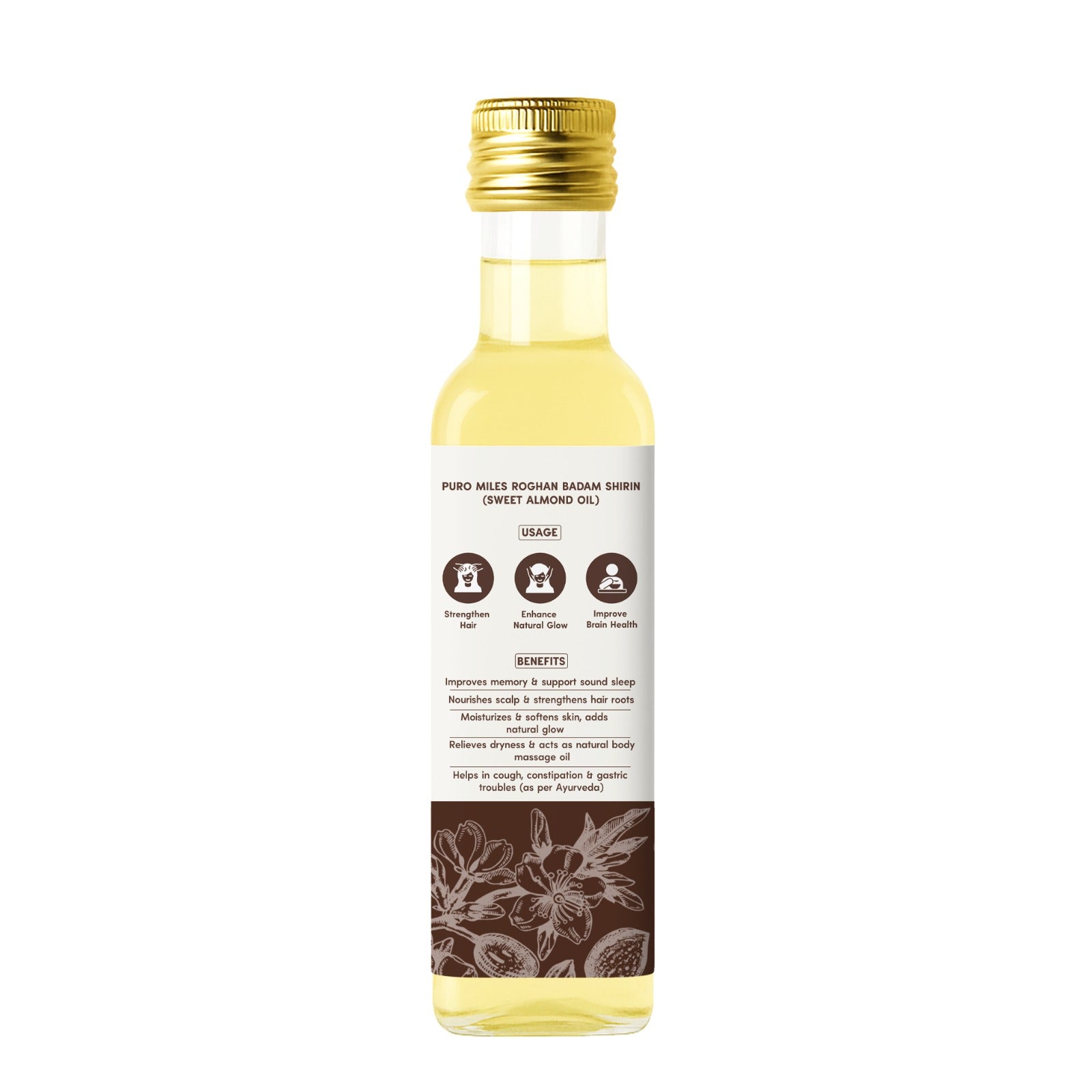 Sweet Almond Oil ( Roghan Badam Shirin)