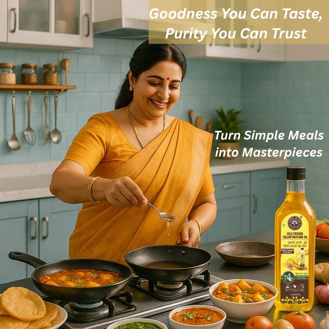 cooking with yellow mustard oil