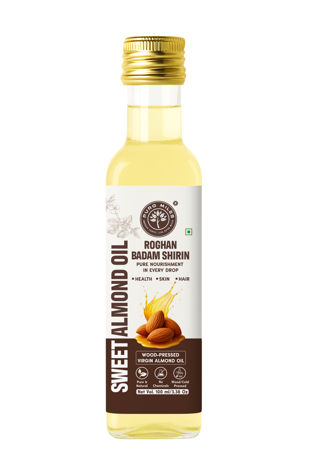 Cold Pressed Oil Combo – Almond, White Sesame & Wet Milled Virgin Coconut Oil