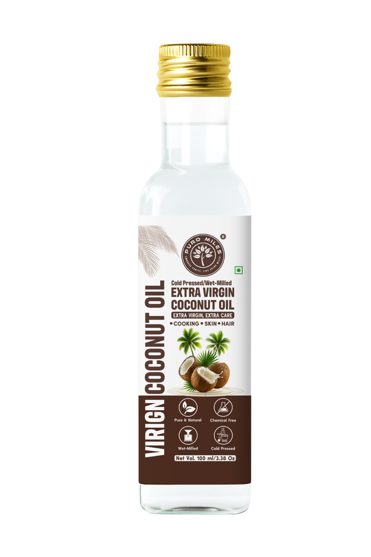 Cold Pressed Oil Combo – Almond, White Sesame & Wet Milled Virgin Coconut Oil