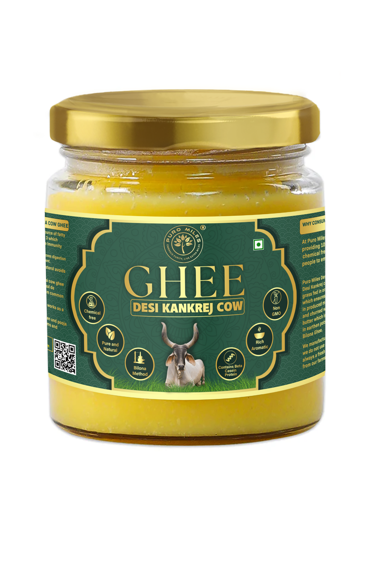 A2 Kankrej Cow Bilona Ghee