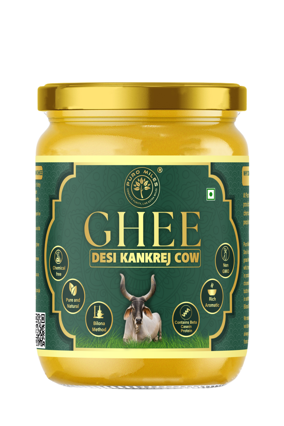 A2 Kankrej Cow Bilona Ghee