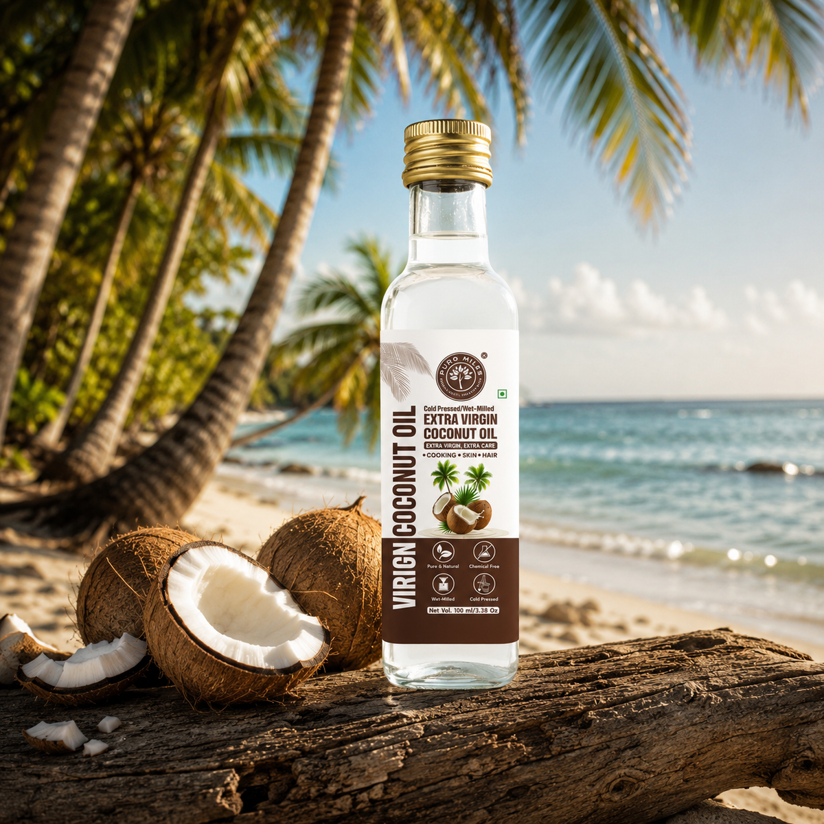 Wet-Milled Extra Virgin Coconut Oil
