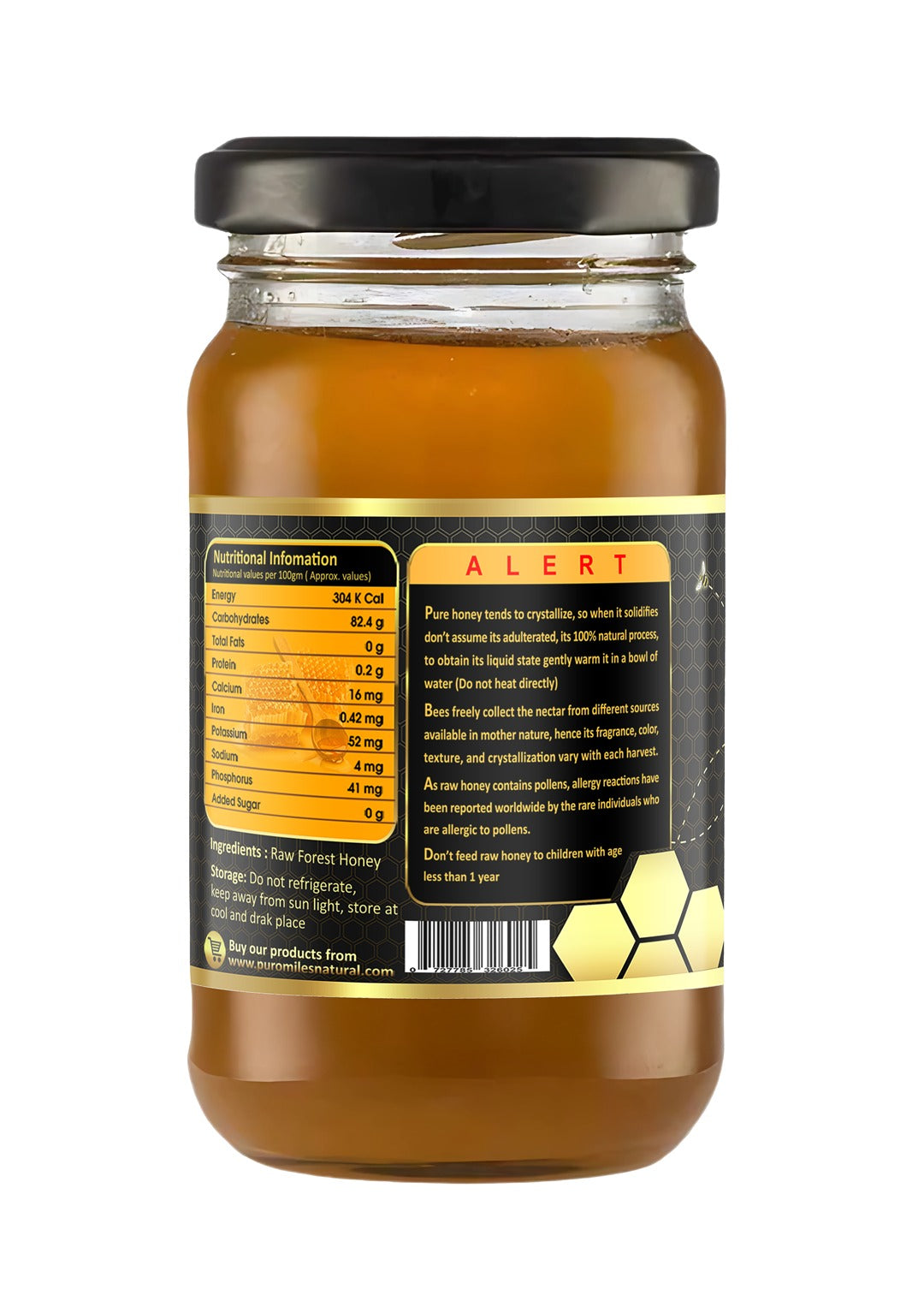 Multifloral Raw Honey