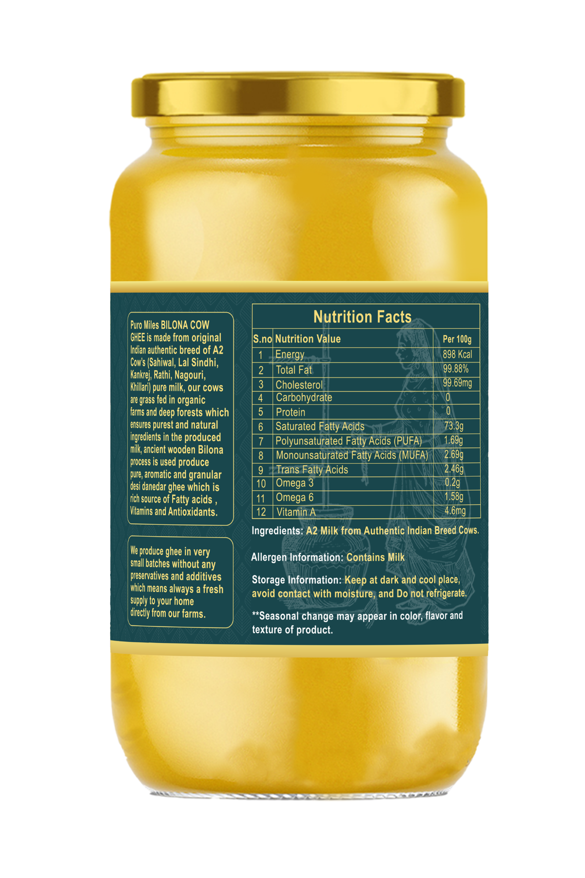 A2 Bilona Desi Cow Ghee