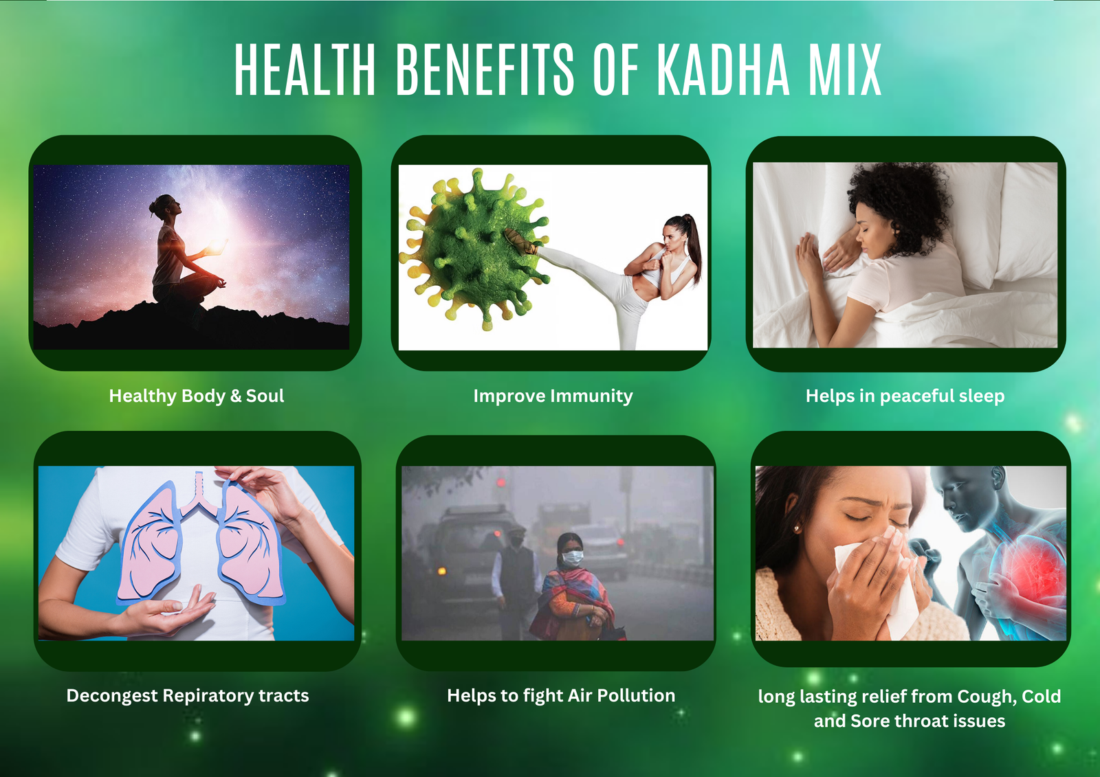 benefits of kadha powder