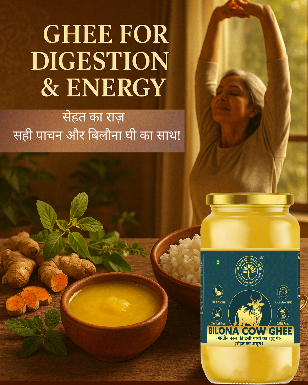 A2 Bilona Desi Cow Ghee