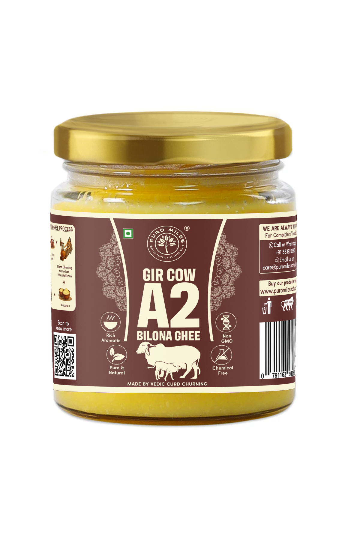 A2 Gir Cow Bilona Ghee