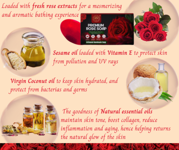 puromiles rose soap ingredients