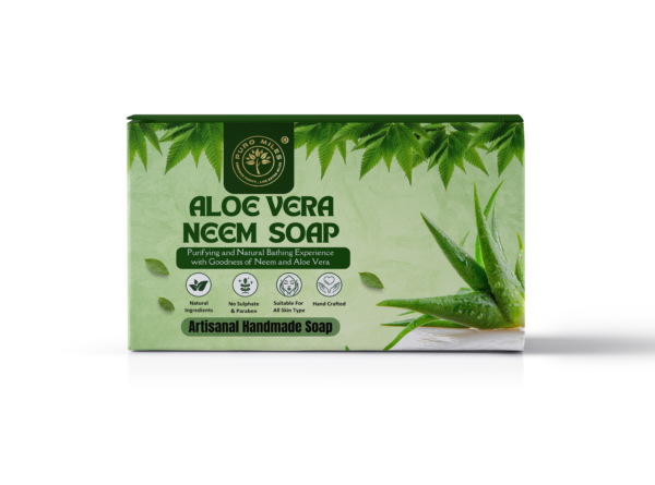 Neem aloe vera soap