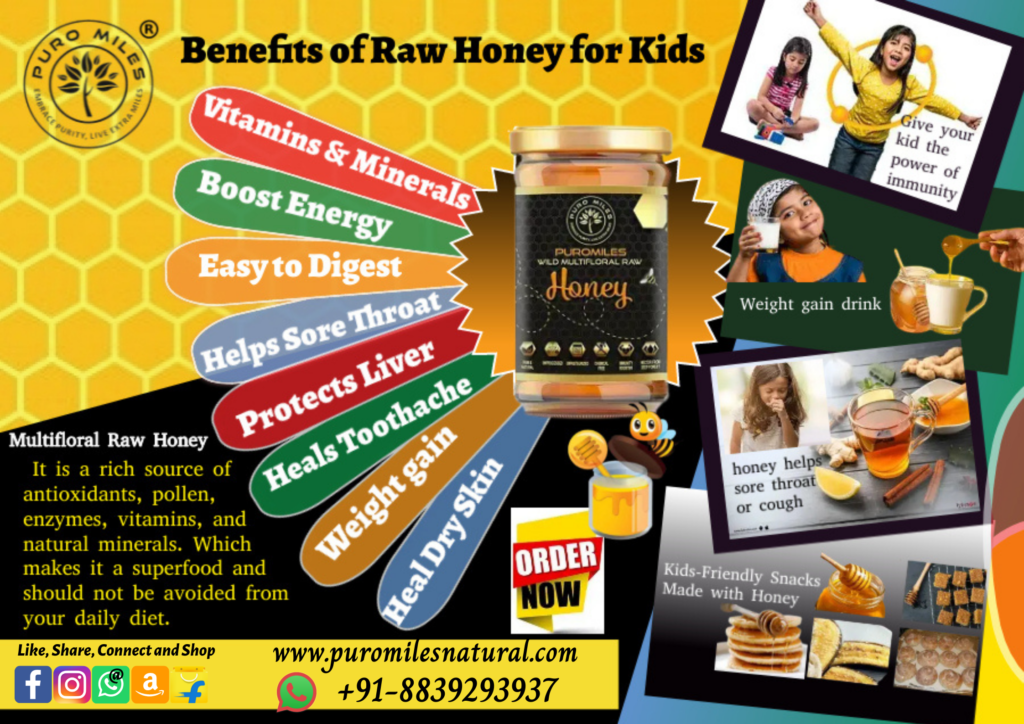 Benefits of Raw Honeys for Kids