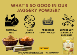 organic jaggery powder