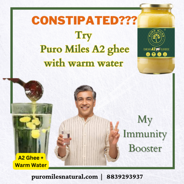 drink ghee with water