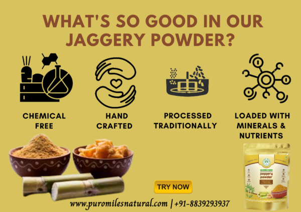 jaggery powder is good for health