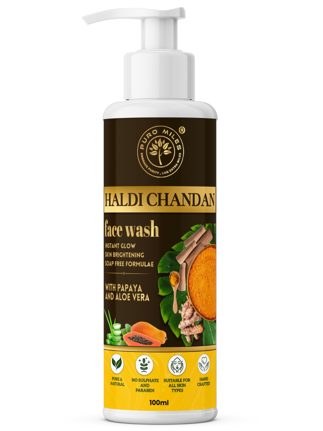 haldi chandan face wash