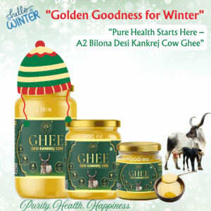 buy best desi kankrej cow a2 bilona ghee in winter from puro miles
