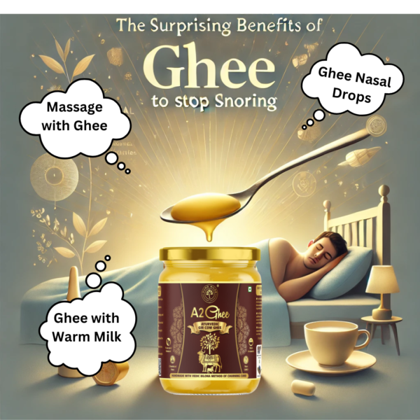 ghee benefits for snoring