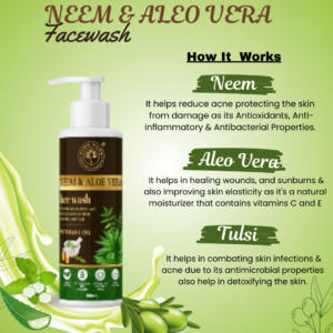 neem aloevera best facewash for teen